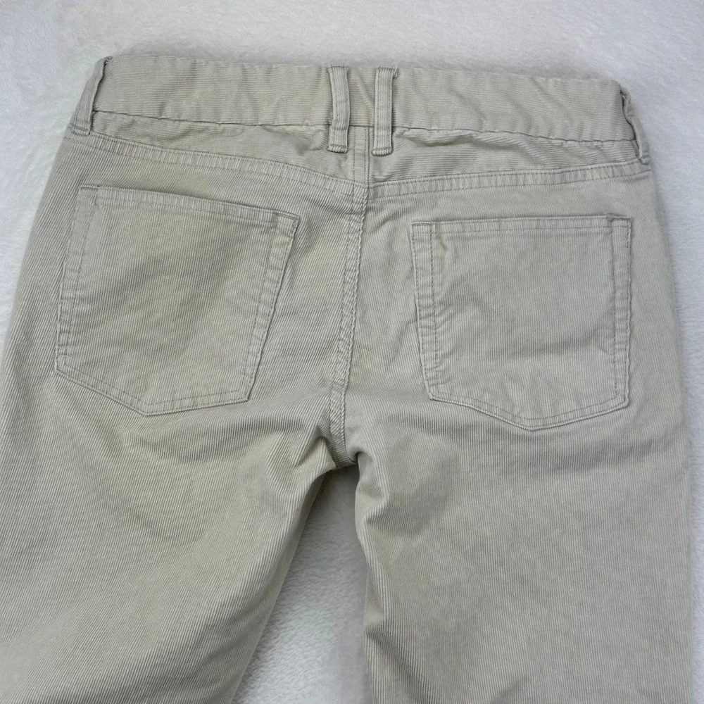 J.Crew Corduroy Pants Womens‎ Favorite Fit 27S Tan Straight Leg Cotton